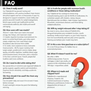 𝗧𝗮𝗶𝗹𝗲𝗱𝗲𝗻® 𝟱𝗶𝗻𝟭-𝗜𝗻𝗴𝗿𝗲𝗱𝗶𝗲𝗻𝘁 𝗠𝗶𝗰𝗿𝗼𝗻𝗲𝗲𝗱𝗹𝗲 𝗣𝗮𝘁𝗰𝗵 𝗳𝗼𝗿 𝗖𝗿𝗮𝘃𝗶𝗻𝗴𝘀 𝗖𝗼𝗻𝘁𝗿𝗼𝗹 & 𝗮 𝗙𝗶𝗿𝗺𝗲𝗿 𝗟𝗼𝗼𝗸