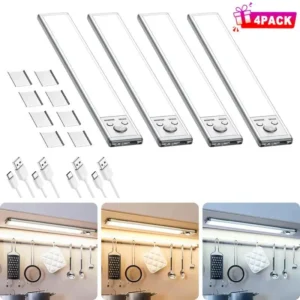 Last 3 Hours – 50% Off 🔥 TAILEDEN Under Cabinet Lights ✅