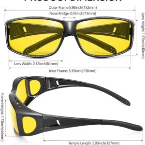 TAILEDEN™ NightDrive HD Glasses — See Clearly. Drive Confidently. Own the Night.