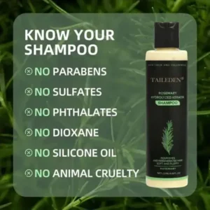 TAILEDEN® Organic Rosemary Hair Growth Shampoo