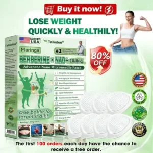 Taileden® Metabolic Firming Microneedle PatchTargeted delivery of Berberine NAD. Support your weight management journey without sacrificing skin elasticity.