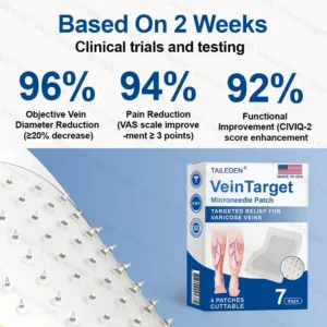 😻TAILEDEN® VeinTarget Microneedle Patch⚡Instant Relief, Long-Term Results