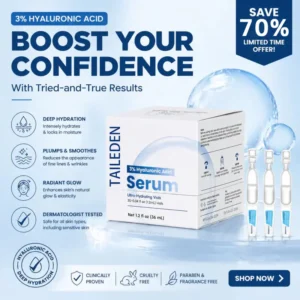 TAILEDEN 3% Hyaluronic Acid Ultra Hydrating Serum