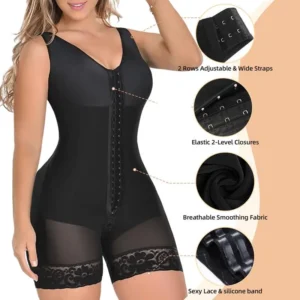 TAILEDEN Colombian Shapewear for Women ✨ Tummy Control | Butt Lifter | Hook Closure 💖