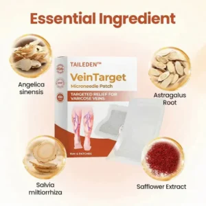 🚨TAILEDEN™ VeinTarget Microneedle Patch🚨Painless Varicose Vein Treatment at Home 🌿 — 60% MAX OFF! ⏳ Limited Time Offer!