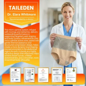 2TAILEDEN®+☀️𝐌𝐨𝐫𝐢𝐧𝐠𝐚 & 𝐁𝐞𝐫𝐛𝐞𝐫𝐢𝐧𝐞 4‑In‑1 Micro‑Particle Sculpting & Fat‑Burn Shorts