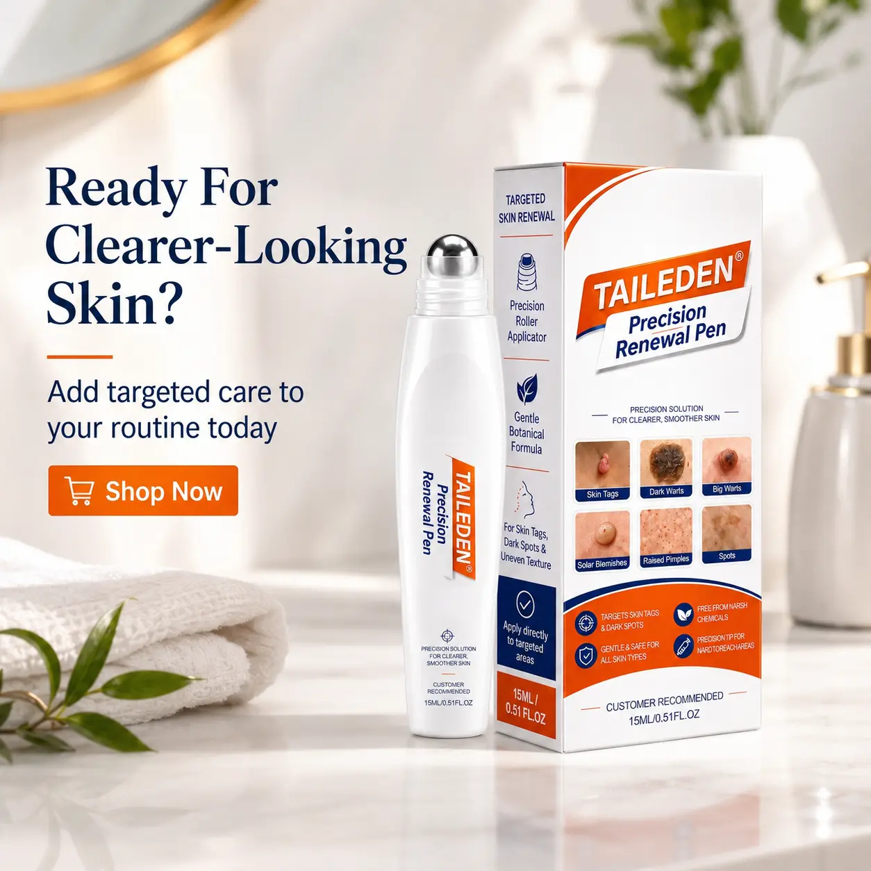 ⚡BUY 1 GET 1 FREE! ! TAILEDEN® Precision Renewal Pen — Limited Offer 💥