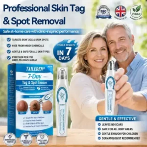TAILEDEN® 7-Day Skin Tag & Spot Eraser Painless & Scar-Free Advanced Imperfection Removal Rollerball Pen