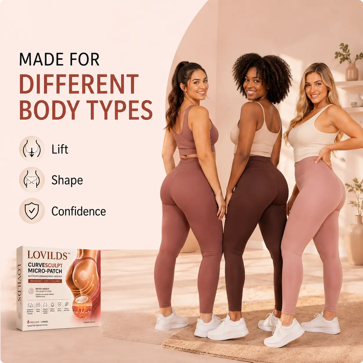 TAILEDEN® Micro-Patch Firm • Smooth • Sculpt Curves