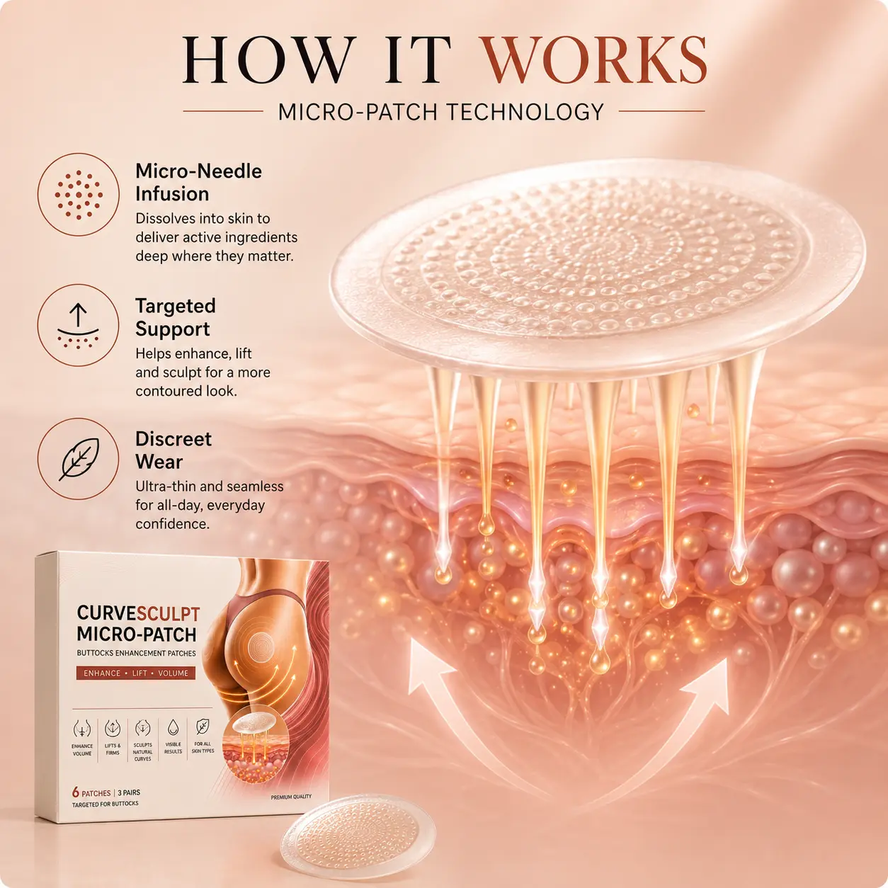 TAILEDEN® Micro-Patch Firm • Smooth • Sculpt Curves