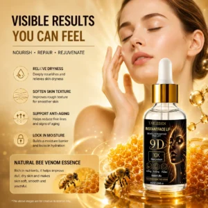 TAILeden 9D™ Bee Poison Wrinkle Eraser Serum – Smooth Fine Lines, Plump & Firm Skin