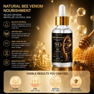 TAILeden 9D™ Bee Poison Wrinkle Eraser Serum – Smooth Fine Lines, Plump & Firm Skin