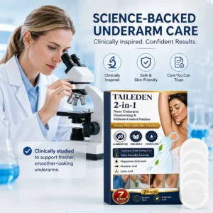 TAILEDEN® 2-in-1 Nano Underarm Deodorizing & Melanin-Control Patches