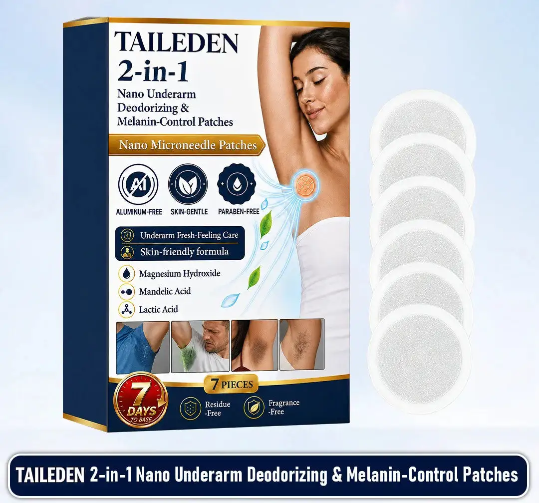 TAILEDEN® 2-in-1 Nano Underarm Deodorizing & Melanin-Control Patches