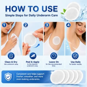 TAILEDEN® 2-in-1 Nano Underarm Deodorizing & Melanin-Control Patches