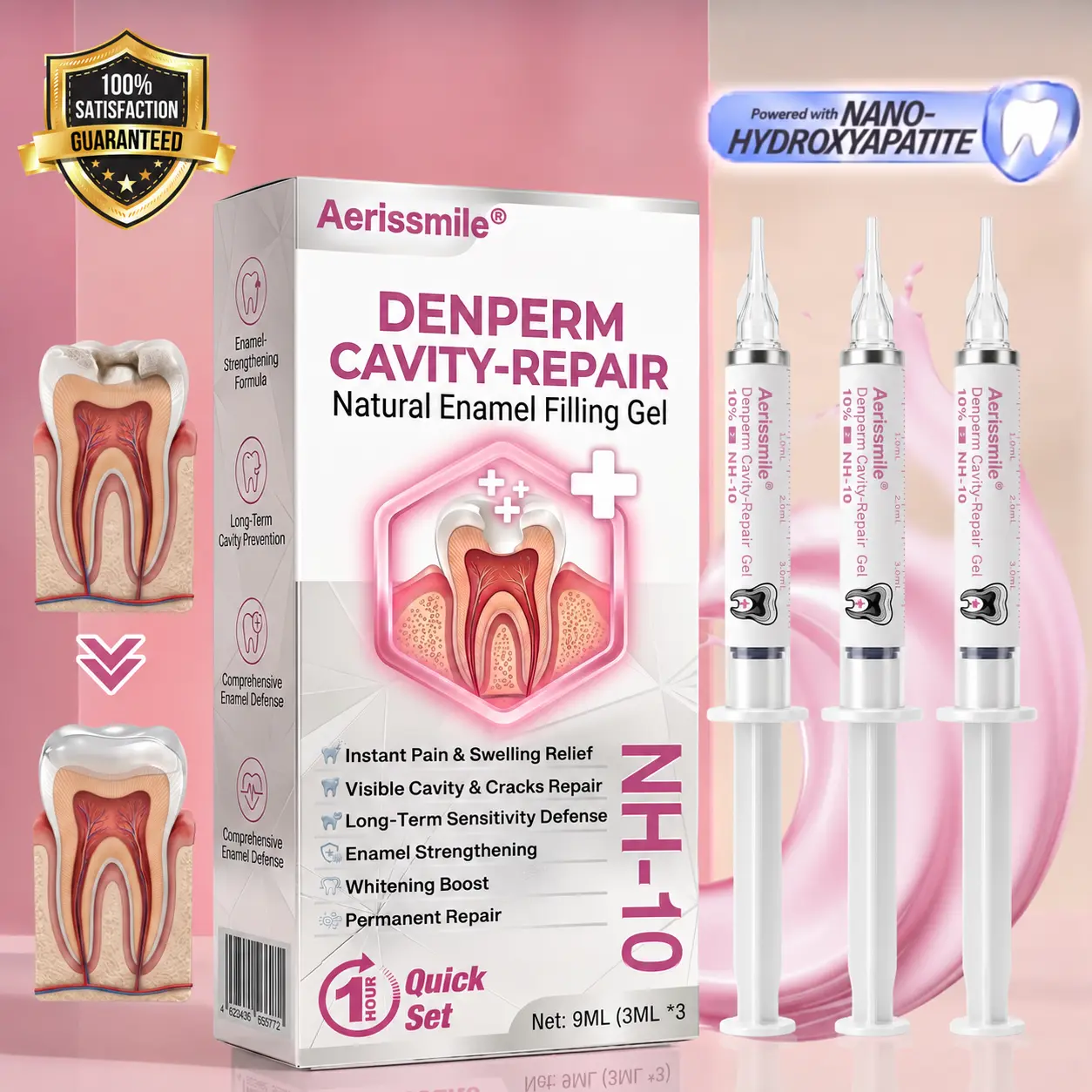 TAILEDEN® Cavity-Repair Natural Enamel Filling Gel