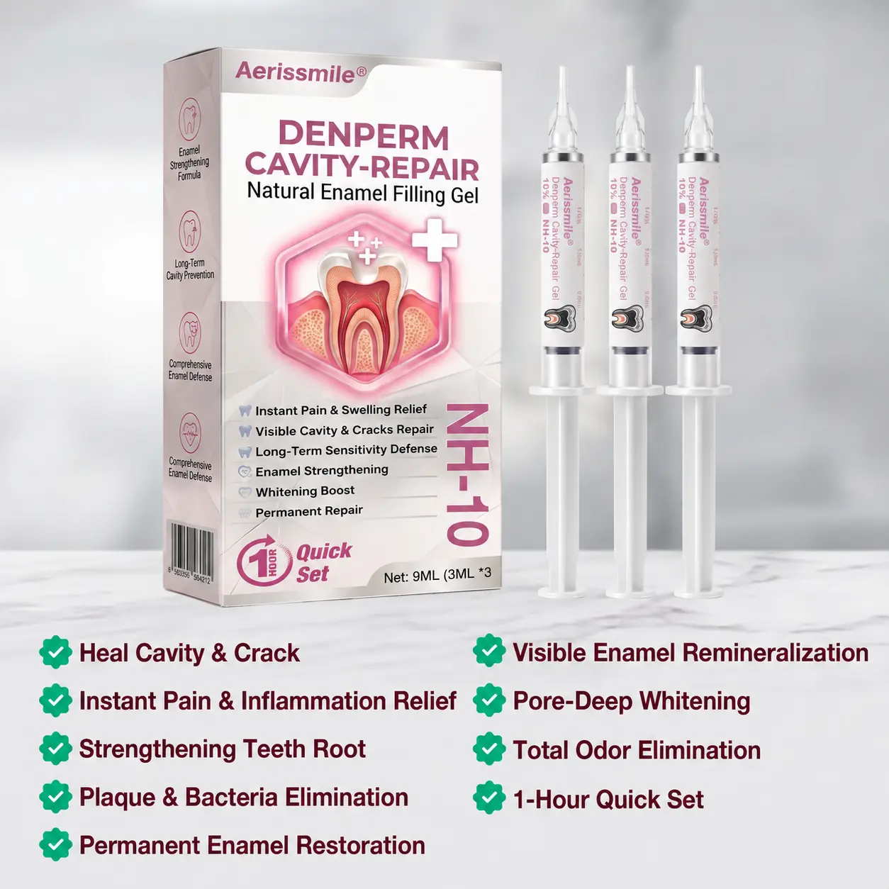 TAILEDEN® Cavity-Repair Natural Enamel Filling Gel